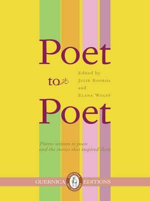 cover image of Poet to Poet
